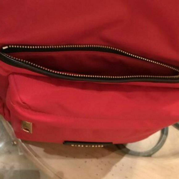 New Marc Jacobs Red nylon Backpack In Red main image 6